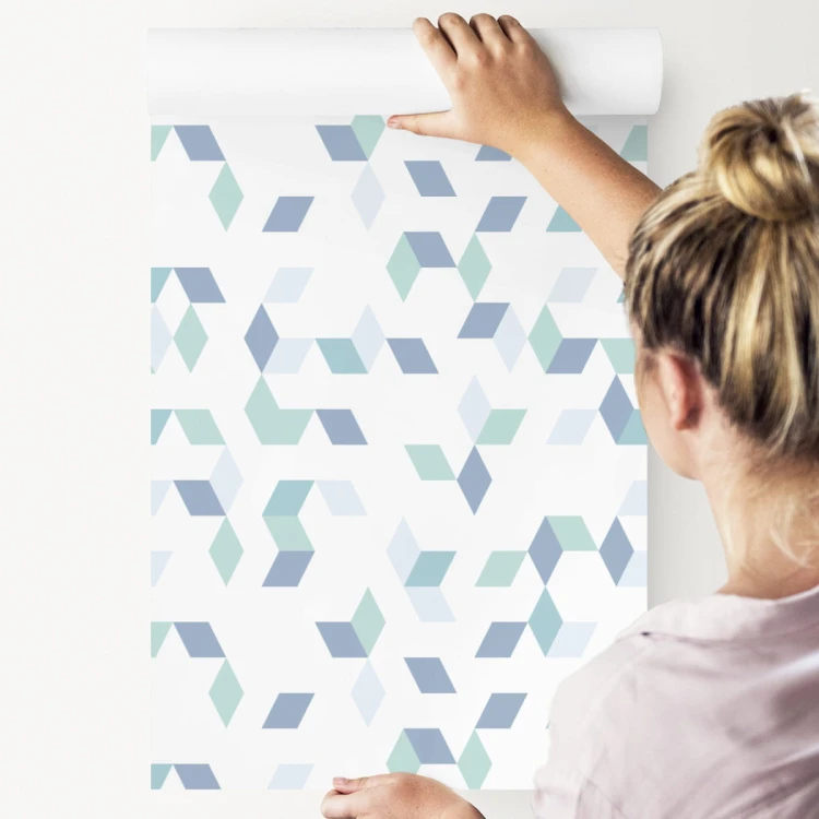 Tapeta Kolorowy Wzór Geometryczny