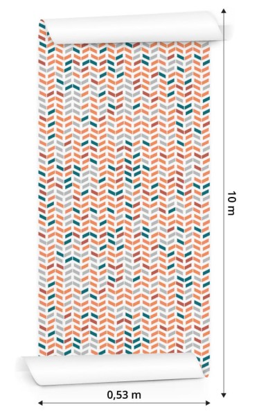 Tapeta Kolorowe Geometryczne Wzory