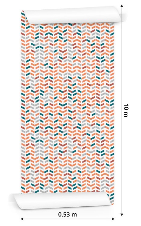 Tapeta Kolorowe Geometryczne Wzory