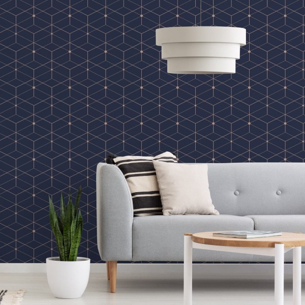Tapeta Modernistyczny Wzór Geometryczny