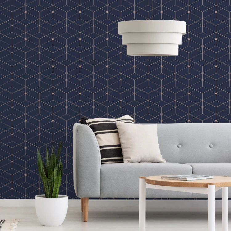 Tapeta Modernistyczny Wzór Geometryczny