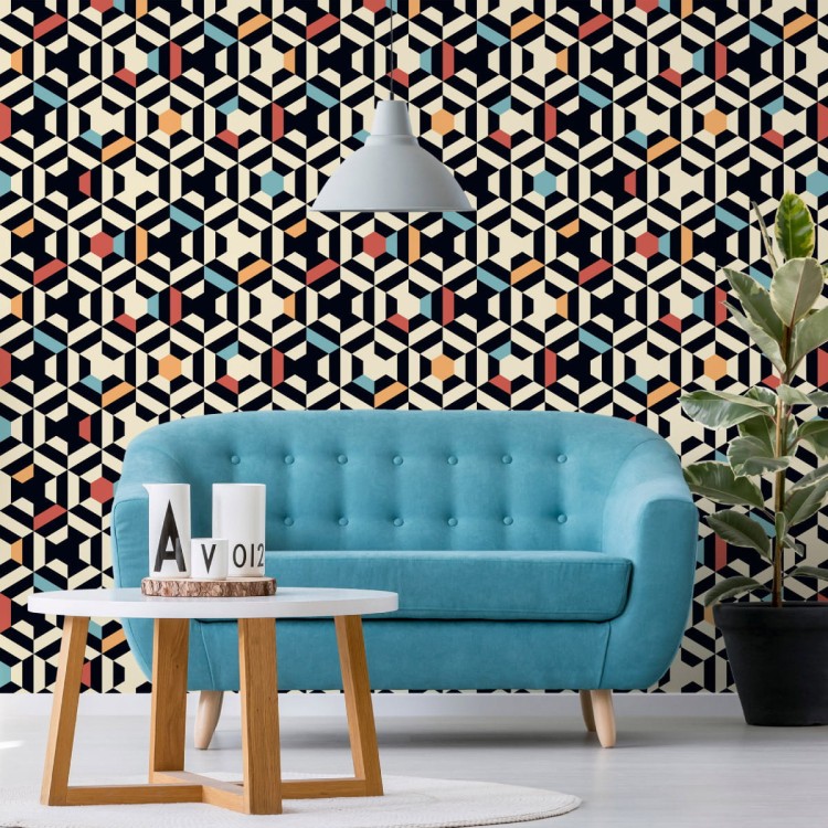 Tapeta Geometryczna Abstrakcja