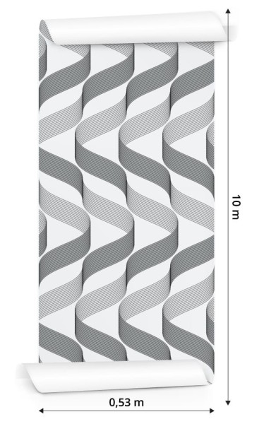 Tapeta Geometryczna - Nowoczesne Fale