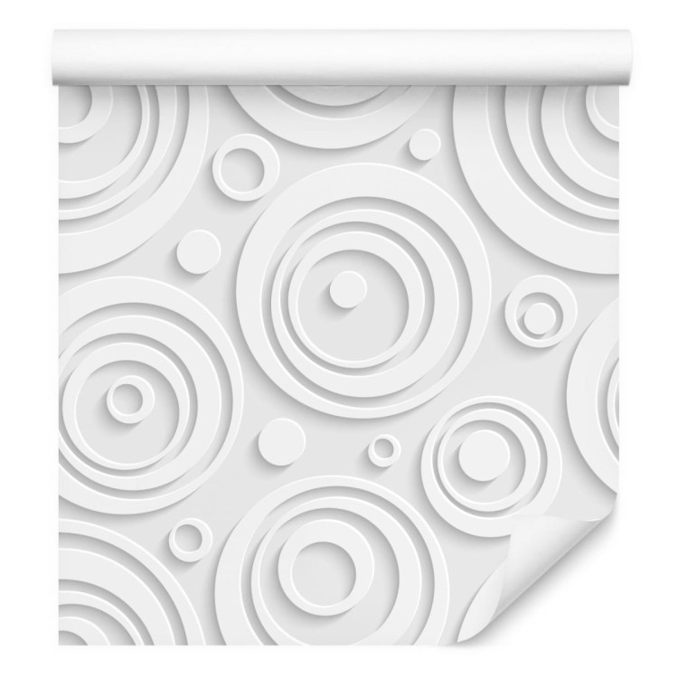 Tapeta Geometryczna - Jasne Okręgi