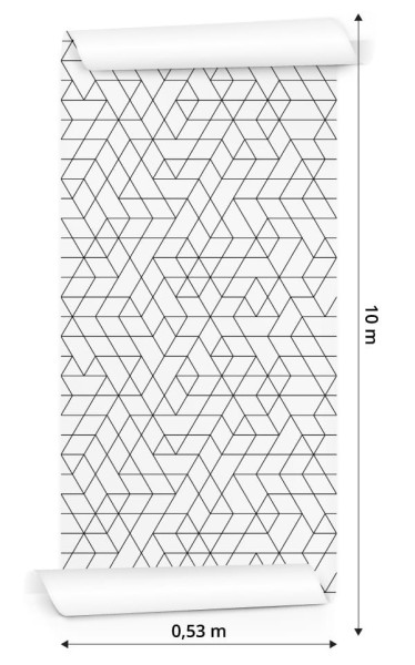 Tapeta Geometryczna - Abstrakcja