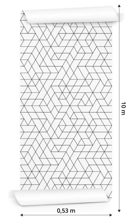 Tapeta Geometryczna - Abstrakcja