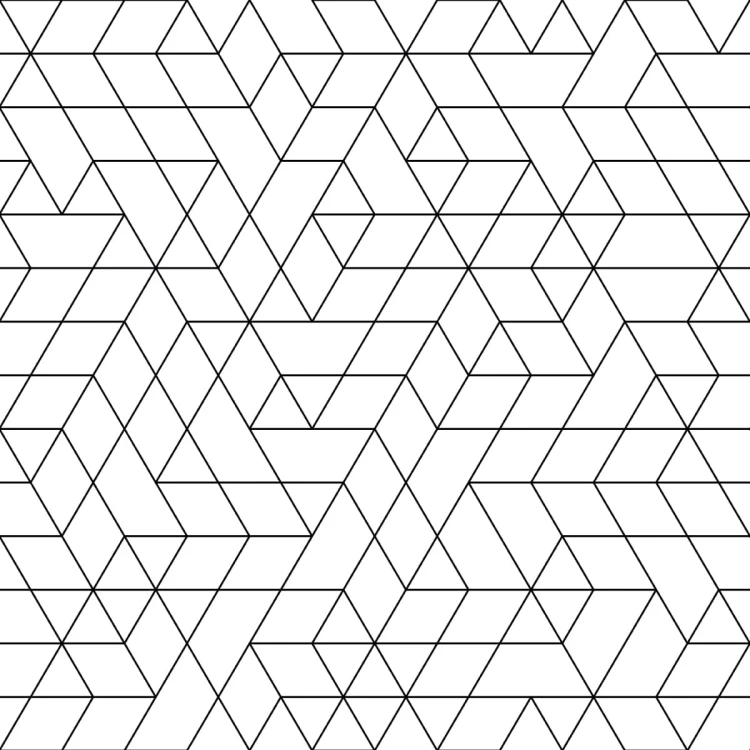 Tapeta Geometryczna - Abstrakcja
