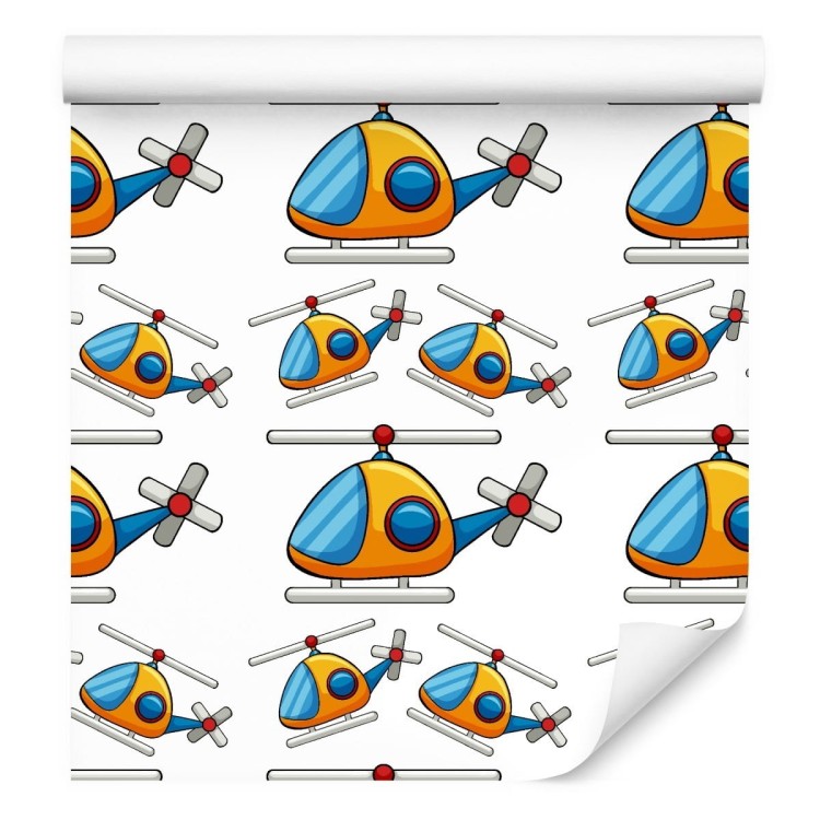 Tapeta Bajkowe Zabawkowe Helikoptery