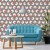 Tapeta Figury Geometryczne W Stylu Retro