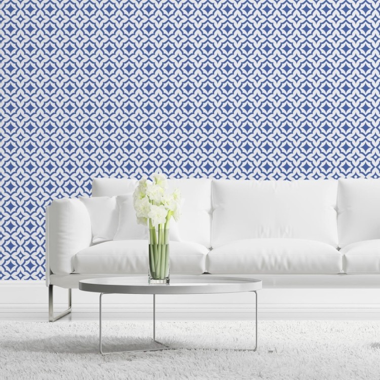 Tapeta Abstrakcyjne Ornamenty W Stylu Retro