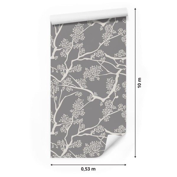 Tapeta Gałęzie, Liście, Drzewa Do Biura, Salonu