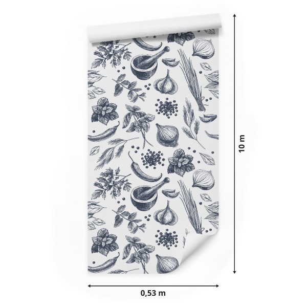 Tapeta Zioła Z Przyprawami