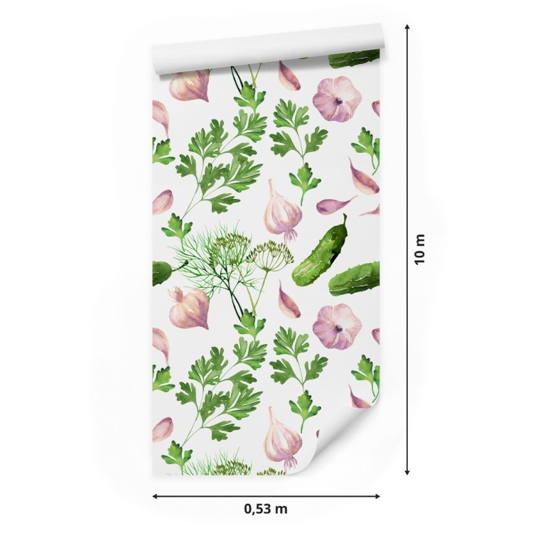 Tapeta Ogórki Z Czosnkiem