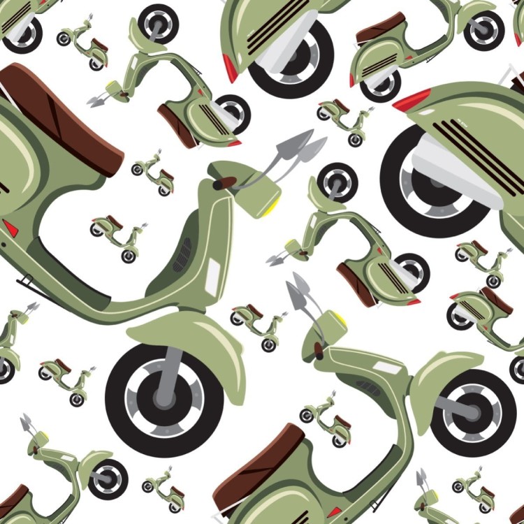 Tapeta Skutery Vintage