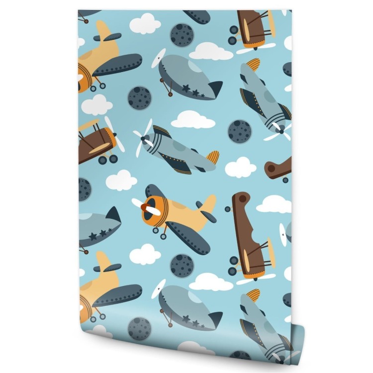 Tapeta Bajkowe Samoloty I Sterowce