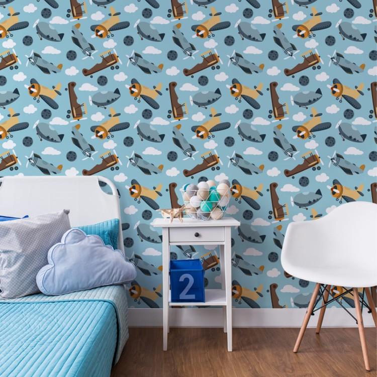 Tapeta Bajkowe Samoloty I Sterowce