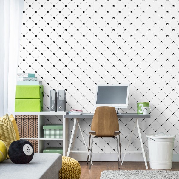 Tapeta Kratka W Samoloty