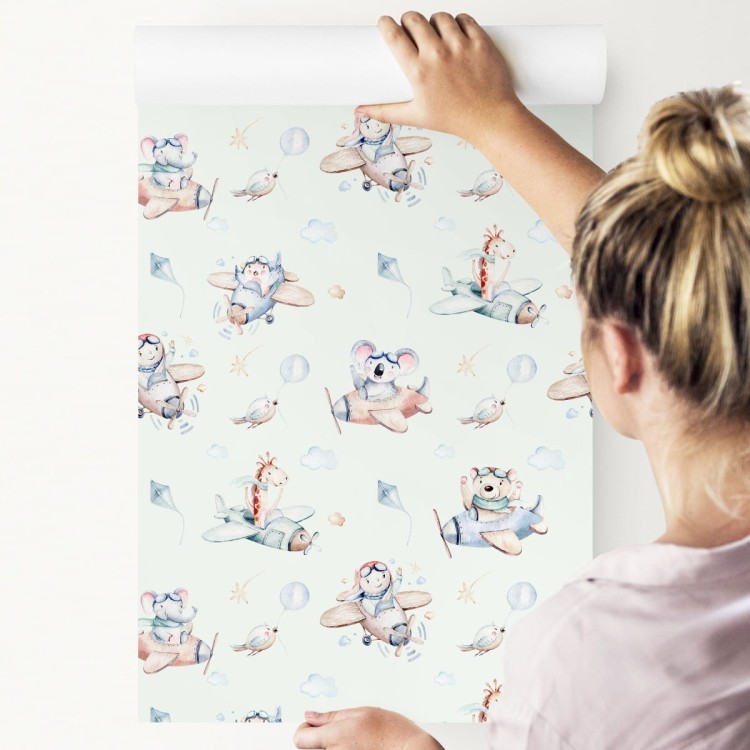 Tapeta Zwierzątka W Samolotach