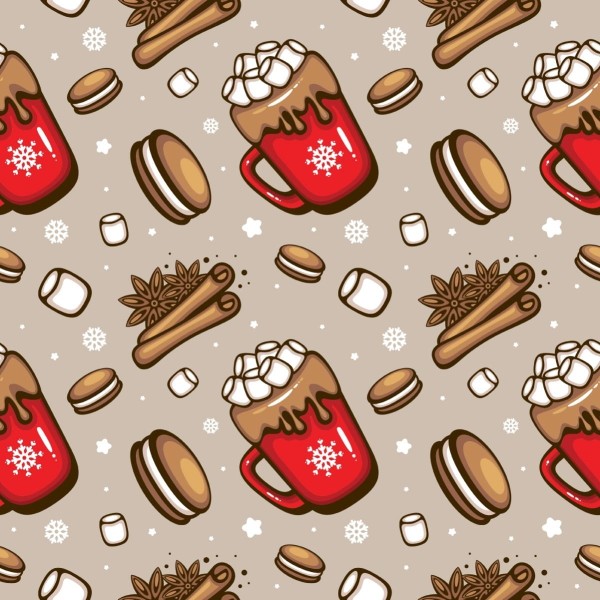 Tapeta Słodycze Świąteczne