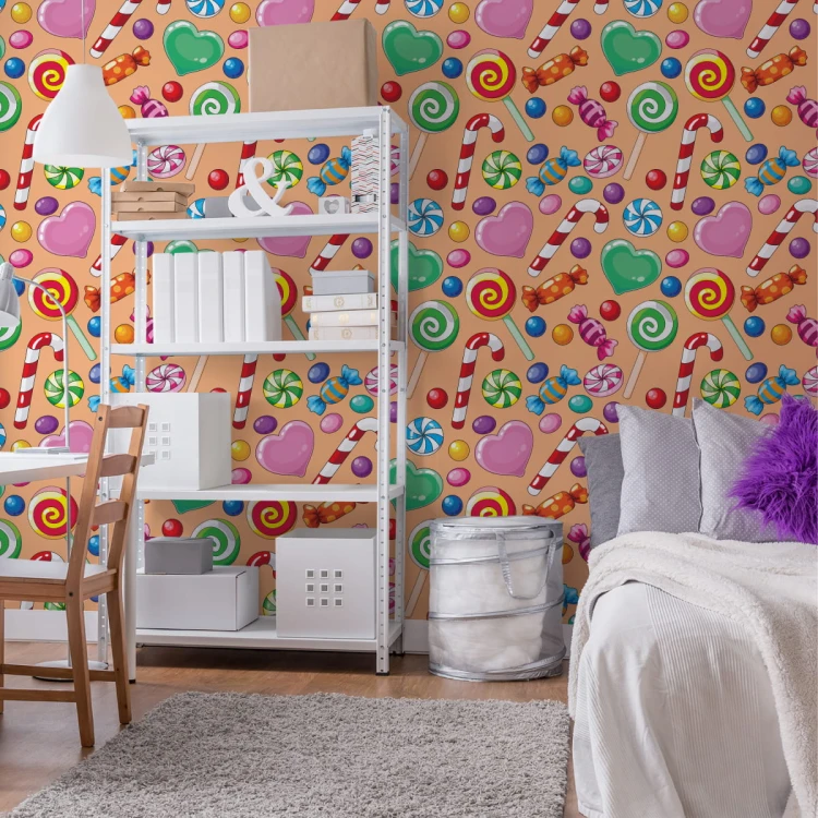 Tapeta Kolorowe Słodycze