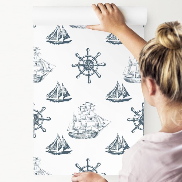 Tapeta Żaglowce W Stylu Vintage