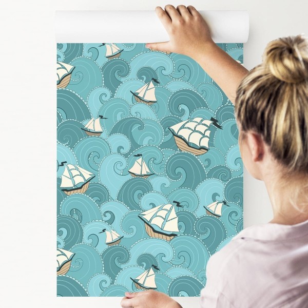 Tapeta Żaglowce Na Morzu