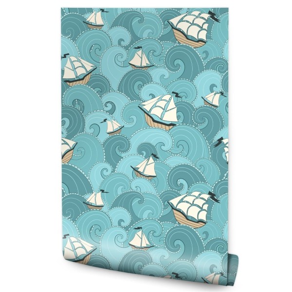 Tapeta Żaglowce Na Morzu