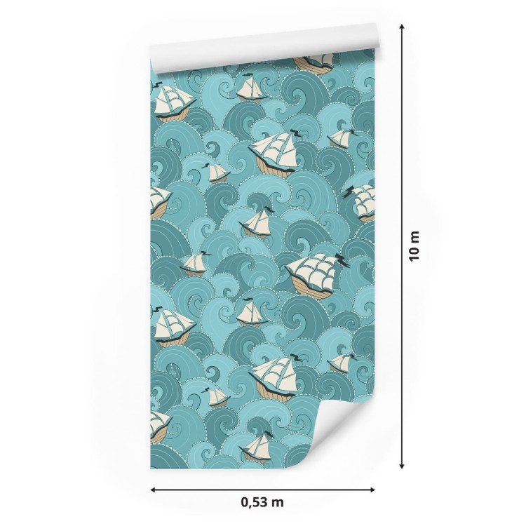 Tapeta Żaglowce Na Morzu