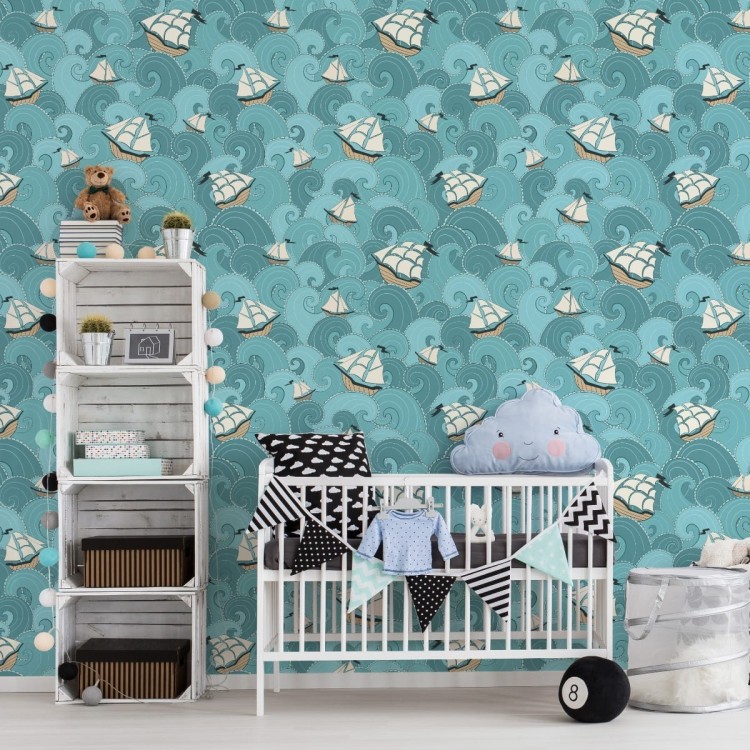 Tapeta Żaglowce Na Morzu