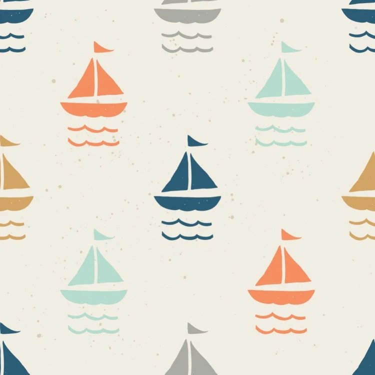 Tapeta Kolorowe Żaglówki