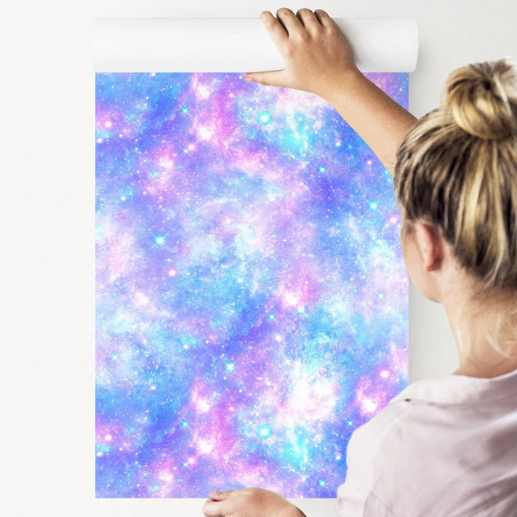 Tapeta Kolorowy Kosmos Galaxy