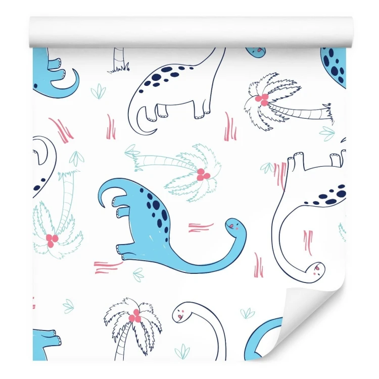Tapeta Dinozaury I Palmy