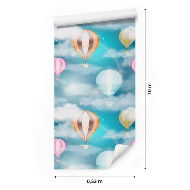 Tapeta Balony Za Chmurami