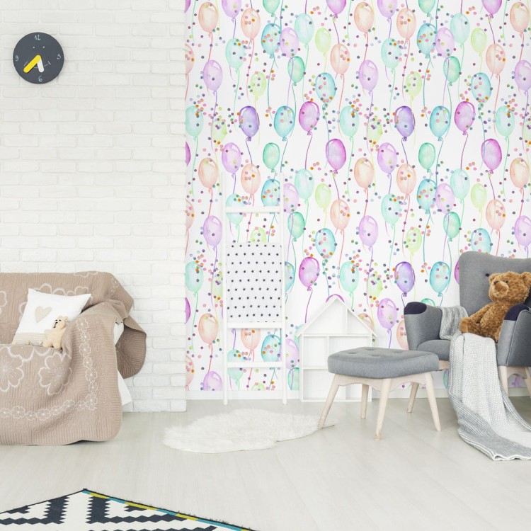 Tapeta Pastelowe Balony