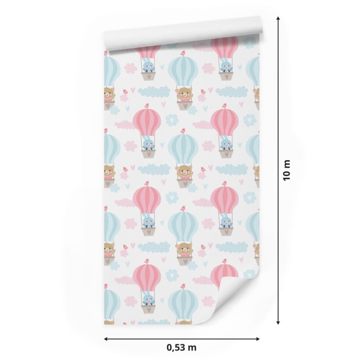 Tapeta Zwierzęta W Balonach