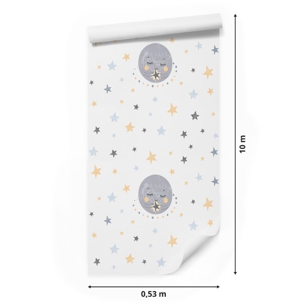 Tapeta Gwiazdy I Księżyce