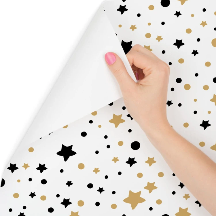 Tapeta Dla Dzieci – Gwiazdki I Kółka