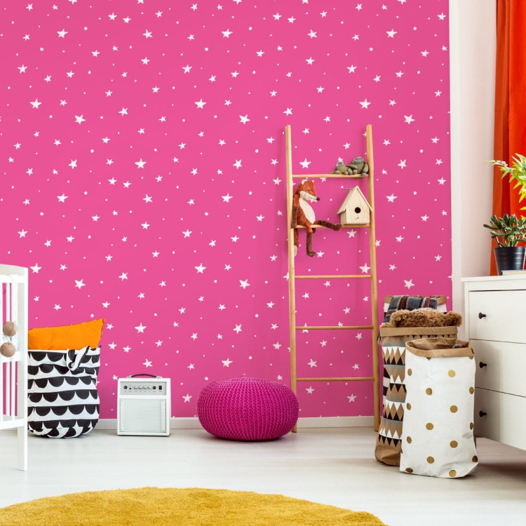 Tapeta Dla Dzieci – Gwiazdki I Kółka