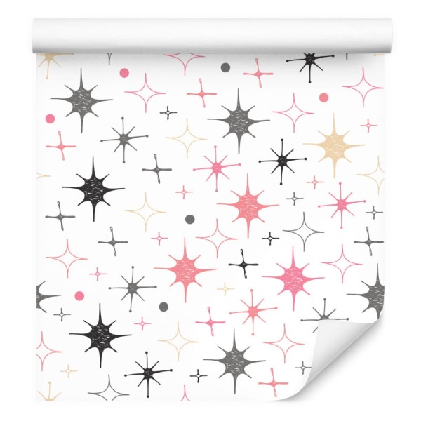 Tapeta Dla Dzieci – Kolorowe Gwiazdki