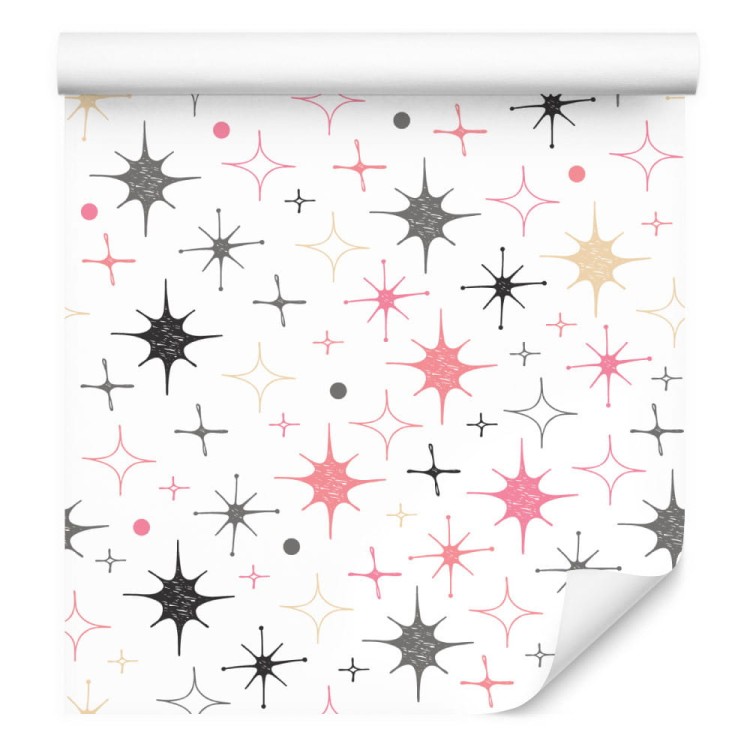 Tapeta Dla Dzieci – Kolorowe Gwiazdki