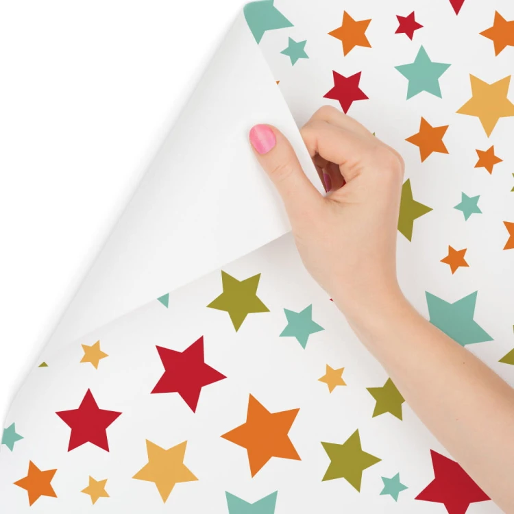 Tapeta Dla Dzieci – Kolorowe Gwiazdki