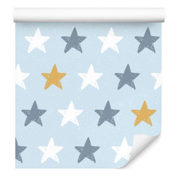 Tapeta Dla Dzieci – Kolorowe Gwiazdki