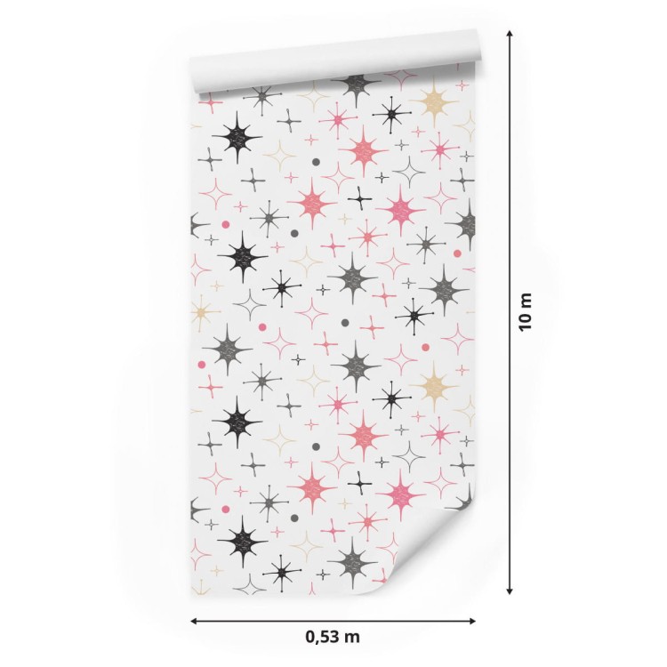 Tapeta Dla Dzieci – Kolorowe Gwiazdki