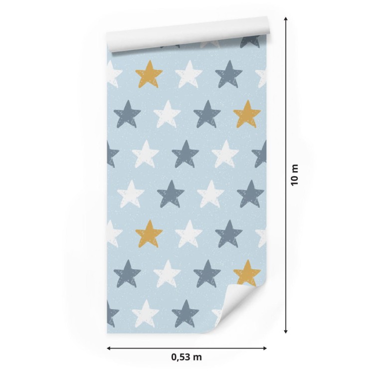 Tapeta Dla Dzieci – Kolorowe Gwiazdki