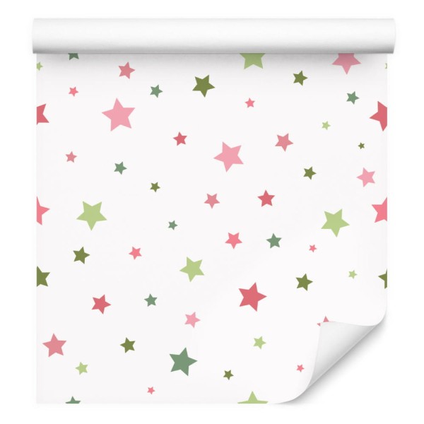 Tapeta Dla Dzieci – Kolorowe Gwiazdki