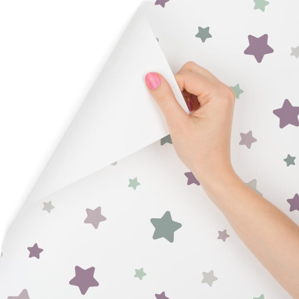 Tapeta Dla Dzieci – Kolorowe Gwiazdki