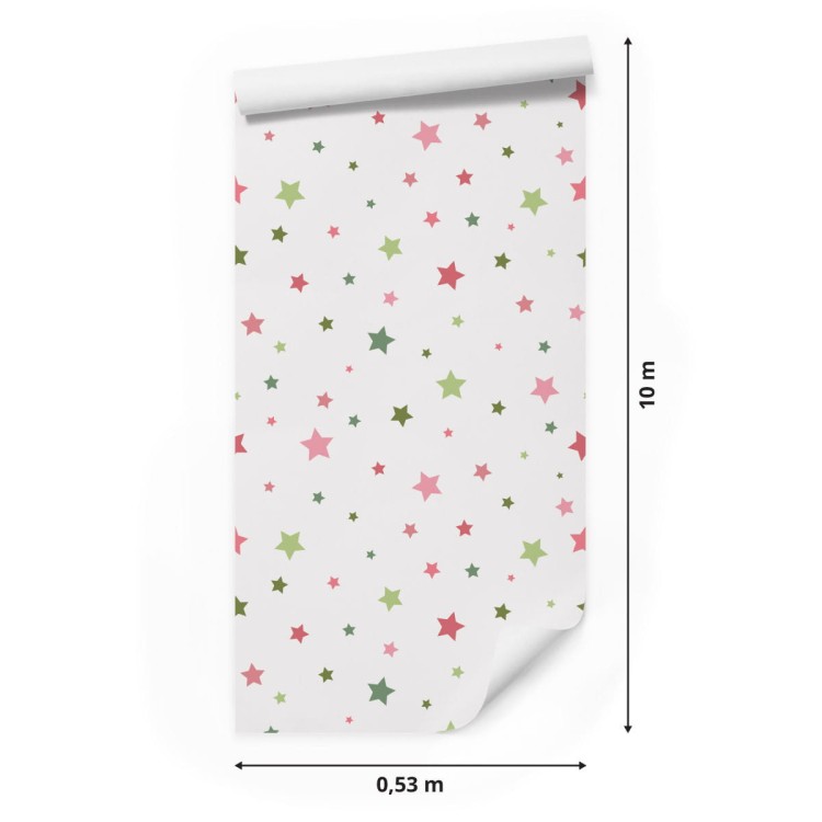 Tapeta Dla Dzieci – Kolorowe Gwiazdki