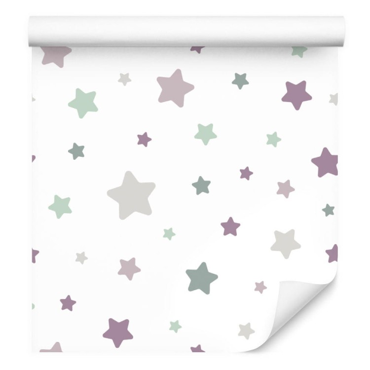 Tapeta Dla Dzieci – Kolorowe Gwiazdki