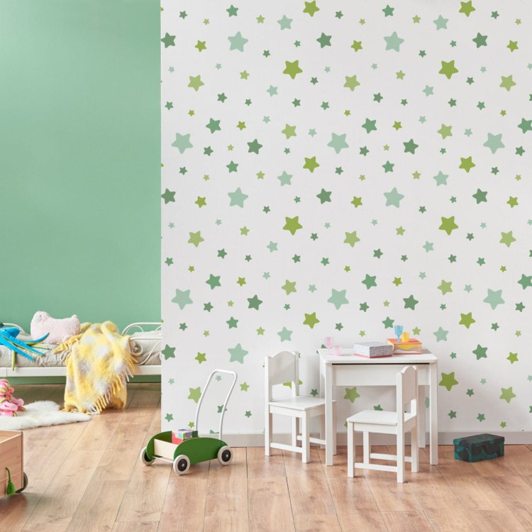 Tapeta Dla Dzieci – Kolorowe Gwiazdy