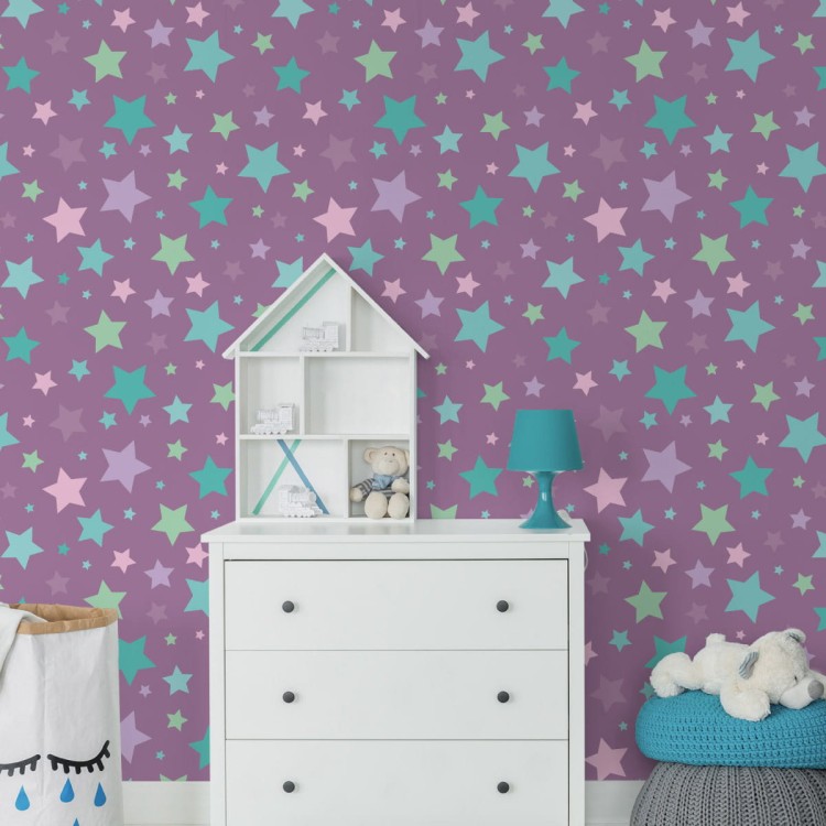 Tapeta Dla Dzieci – Piękne Gwiazdki